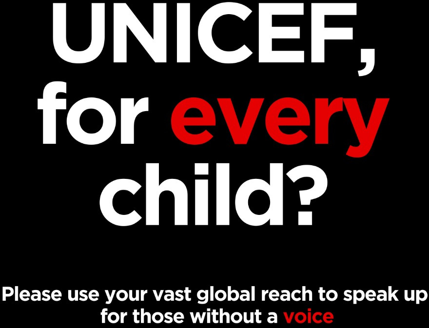 UNICEF, for every child?