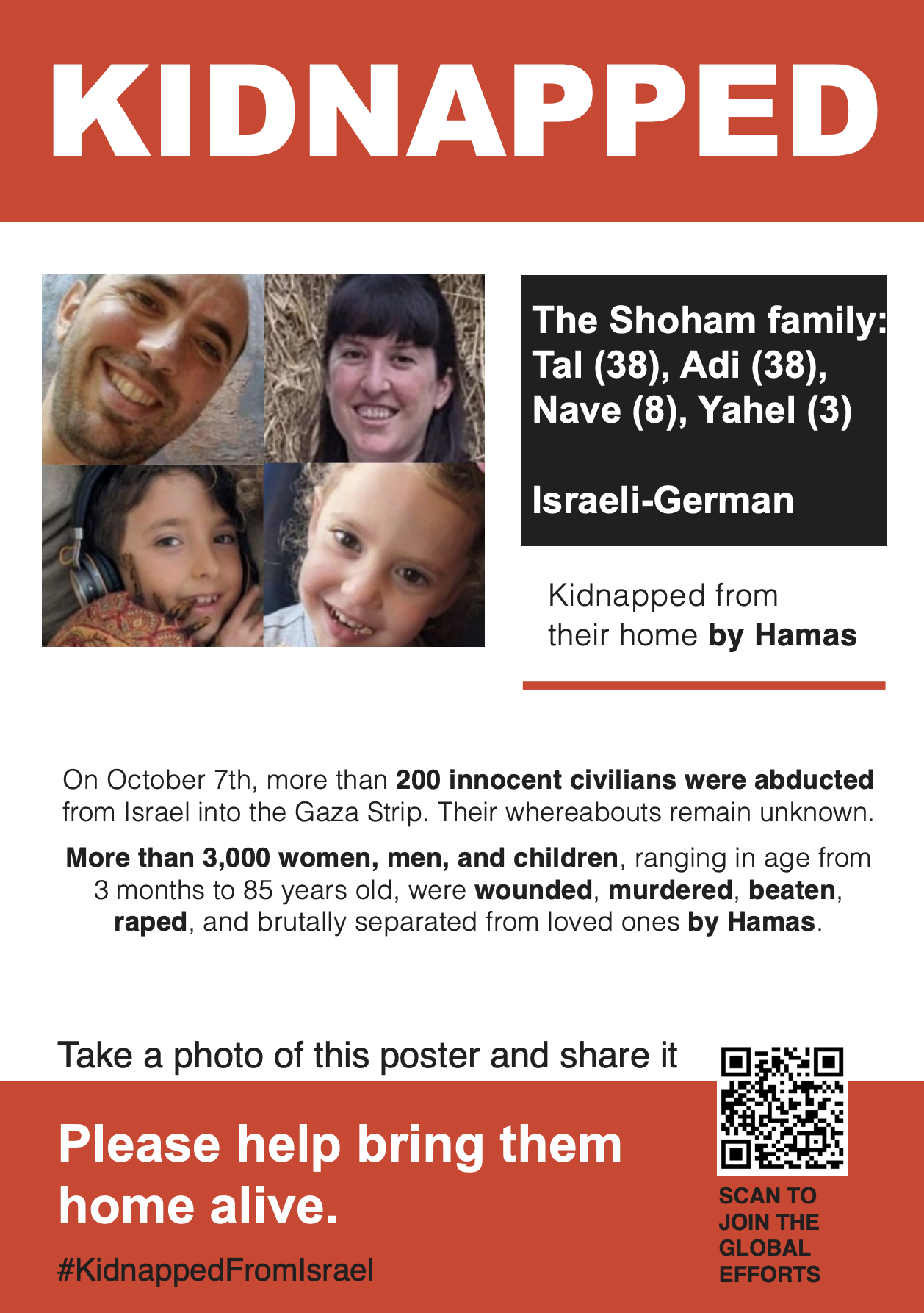Kidnapped from Israel poster